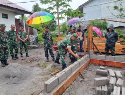 Tim Wasev Mabes TNI Tinjau RTLH Program TMMD Ke-126 di Desa Roteh
