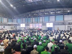 Polres Bitung Amankan Kegiatan Dzikir Akbar, Tausiyah, dan Doa untuk Kota Bitung dalam Rangka HSN dan POPP Se-Sulut