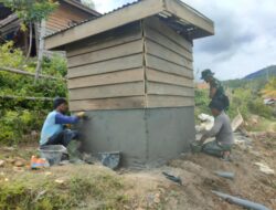Satgas TMMD ke-126 Kodim 0106/Aceh Tengah Gencarkan Pembangunan MCK di Desa Kute Keramil
