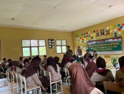 Tumbuhkan Kesadaran,Tim Satgas TMMD ke 126 Berikan Penyuluhan Hukum Dan Kamtibmas