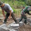 Wujud Kepedulian TNI TMMD, Pembangunan MCK di Arul Gele Sudah 30 Persen Rampung