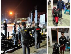 Ciptakan Situasi Kamtibmas Yang Kondusif,Polres Pematangsiantar Amankan Dua Sepedamotor Hendak Balap Liar