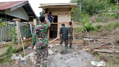 Satgas TMMD Kodim 0106/Aceh Tengah Genjot Pembangunan MCK diwilayah Arul Gele