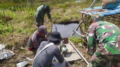 Program TMMD ke-126 Sukses Wujudkan Akses Air Bersih untuk Warga Bukit Sari