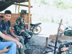 Satgas TMMD ke-126 Kodim 0106/Aceh Tengah Jalin Kedekatan dengan Warga di Tengah Kesibukan Pembangunan