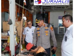 Kapolsek Medan Helvetia Kunjungi Rutan Kelas I Medan, Apresiasi Program Pembinaan Kemandirian Warga Binaan