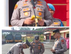 Kapolresta Deli Serdang Pimpin Sertijab Kabag Ops dan Kasat Lantas
