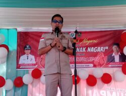 Hadiatullah Montella Anggota DPRD Kabupaten Sijunjung Membuka Secara Festival Alek Nagari Dalam Rangka Hari Sumpah Pemuda Ke 97