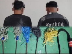 Polisi Cegah Tawuran di Papusungan, Dua Remaja dan Panah Wayer Jadi Barang Bukti