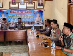 Satbinmas  Polres Sijunjung AKP Usman Nuwidi , S.H Adakan Kegiatan Penyuluhan Dalam Rangka Kemitraan Polisi dan Masyarakat di Nagari Padang Sibusuk.