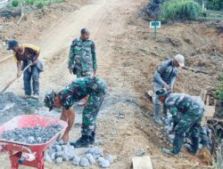 Sinergi TNI-Rakyat, Satgas TMMD 126 Tambah Kekuatan Gorong-Gorong di Aceh Tengah