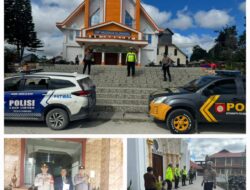 Jajaran Polda Sumut Gelar Patroli dan Pengamanan Rumah Ibadah, Wujudkan Kamtibmas Kondusif di Hari Minggu