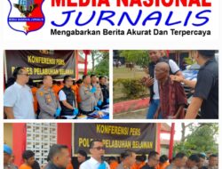 Konferensi Pers Polres Pelabuhan Belawan,Ungkap Kasus Tindak Kejahatan Di Wilayah Hukumnya 