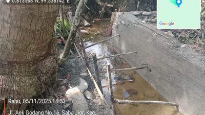 Proyek Irigasi di Sirambas Diduga Asal-Asalan, Serap Dana Pemerintah