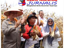 Polres Pelabuhan Belawan Laksanakan Panen Raya Jagung Program Ketahanan Pangan