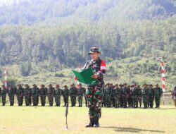 “Dengan Semangat TMMD, TNI dan Rakyat Wujudkan Pemerataan Pembangunan serta Ketahanan Pangan di Aceh Tengah”