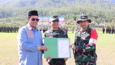 “Pangdam IM Tutup TMMD ke-126: Gotong Royong dan Ketahanan Nasional Jadi Kunci Kemajuan Bangsa”