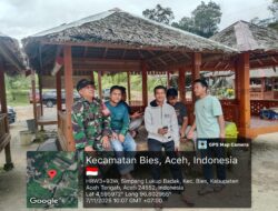 Babinsa dan Warga Satu Tekad: Jaga Ketertiban dan Keamanan di Desa Atang Jungket