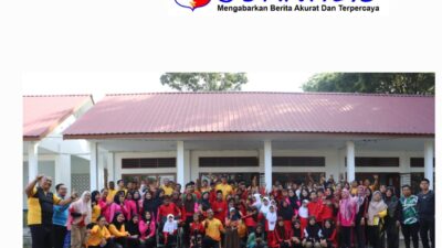 Kapolres Langkat Gelar Olahraga Bersama Siswa SLB Negeri Stabat, Wujud Kepedulian dan Dukungan untuk Anak Berkebutuhan Khusus