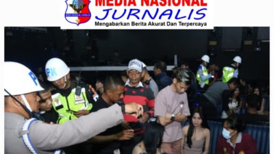 Polda Sumut Dan Tni Terus Gencarkan Razia THM, Tiga Pengunjung Golden Tiger Positif Narkoba