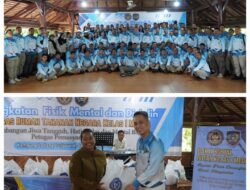 Rutan Kelas I Medan Gelar Fisik Mental dan Disiplin Sekaligus Salurkan 50 Paket Bantuan Sosial di Kampung Ladang