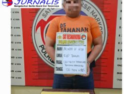 Buron Tiga Tahun, Bandar Sabu Ditangkap Satresnarkoba Polres Padang Lawas di Medan