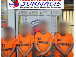 Berantas Narkoba Tanpa Kompromi, Polres Simalungun Bekuk Empat Pelaku, Amankan Sabu 37 Gram