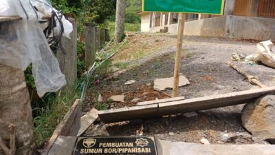 Kodim 0106/Aceh Tengah Bersinergi dengan Baitulmal Bangun Sumur Bor TMMD ke-126 untuk Warga Baweng