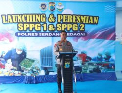 Kapolda Sumut Resmikan Dua SPPG di Serdang Bedagai, Tegaskan Komitmen Dukung Program MBG Nasional