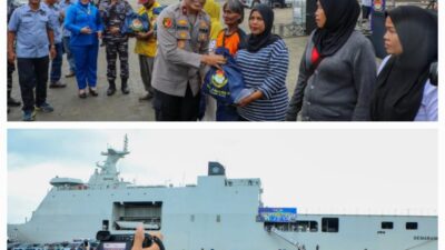 Wakapolda Sumut Hadiri Pembukaan KKRI, Bakes, dan Baksos HUT Armada RI ke-80 di Belawan