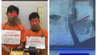 Dua Pengedar Narkoba Ditangkap di Tapteng dan Sibolga, Sabu Bruto 12,61 Gram Disita