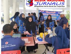 Bakti Sosial Pemko Langsa Kumpulkan 35 Kantong Darah Peringati HUT KORPRI Ke-54