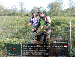 Wujud Kepedulian Babinsa, Laksanakan Komsos Bersama Masyarakat Desa Ateng Jungket