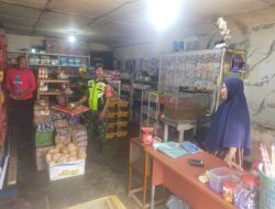 Babinsa Koramil 05/Linge Lakukan Monitoring Harga Sembako di Desa Kute Baro