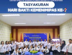 Lapas Pancur Batu Gelar Tasyakuran Hari Bakti Kemenimipas ke-1 Tahun 2025