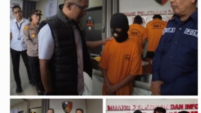 Berkomitmen Ciptakan Kamtibmas, Berantas Begal, Polres Belawan Tangkap Empat Pelaku Begal Sadis