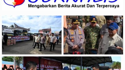 Kapolri Dampingi Presiden Prabowo Tinjau Pengungsi Banjir di Tapteng, Instruksikan Penanganan Cepat dan Terpadu