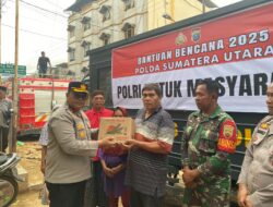 Polres Sibolga Salurkan Bantuan Sosial Kapolri untuk Korban Tanah Longsor di Kota Sibolga