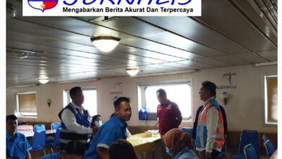 PELINDO Dukungan BNN Lakukan Tes Urine ABK di Pelabuhan Belawan