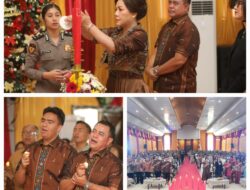Kapolda Sumut Hadiri Perayaan Natal Polda Sumut 2025 di Gereja Oikumene Mapolda