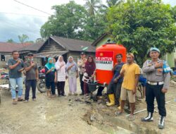 Kapolda Sumut Bangun Sumur Bor untuk Warga Sorkam, Wujud Kepedulian Polri Pulihkan Kehidupan Pascabanjir