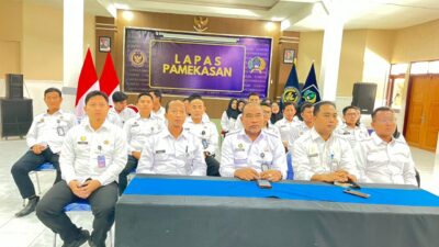 Refleksi Akhir Tahun 2025, Lapas Pamekasan Ikuti Zoom Meeting Evaluasi Kinerja Kemenimipas