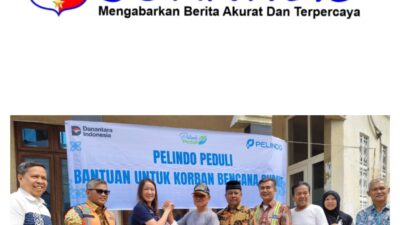 Direktur SDM dan Umum PT PELINDO Salurkan Bantuan Langsung untuk Warga terdampak Banjir