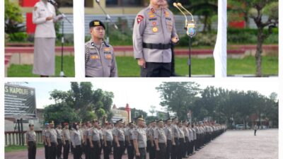 1.833 Personel Polda Sumut Naik Pangkat, Kapolda Tekankan Pelayanan Dan Etika Profesi