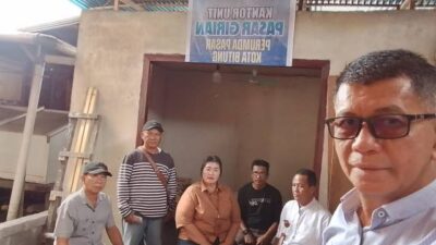 Perumda Pasar Bitung Tertibkan Pedagang yang Melebihi Batas Lapak di Pasar Girian