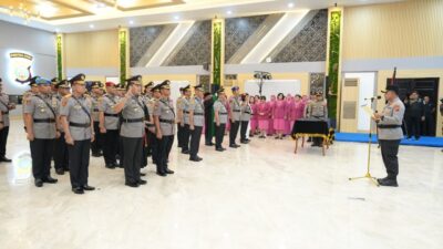 Kapolda Sumut Pimpin Sertijab dan Pengukuhan PJU serta Kapolres Jajaran