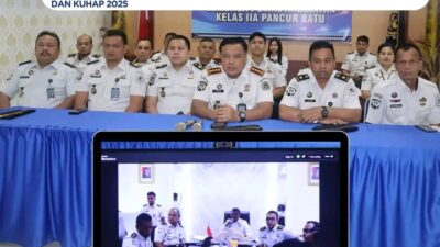 Kalapas Pancur Batu Beserta Jajaran Ikuti Arahan Dirjen Pemasyarakatan Terkait Langkah Strategis Masa Transisi KUHP 2023 dan KUHAP 2025