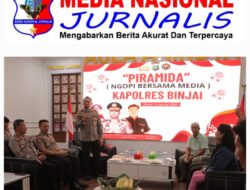Menjalin Komunikasi, Kordinasi, Kolaborasi ,Piramida Bersama Kapolres Binjai Dan awak Media.