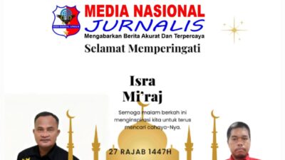 DPP WJMB Bersama Pengurus dan Mitra Media Peringati Isra’ Mi’raj Nabi Muhammad SAW 27 Rajab 1447 H