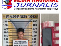 Gagalkan Transaksi Sabu di Kos-Kosan, Sat Resnarkoba Polres Tebing Tinggi Amankan Seorang Pemuda